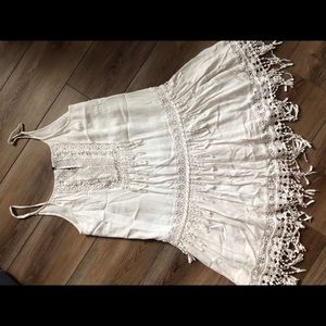 White Fringed American Eagle sundress.